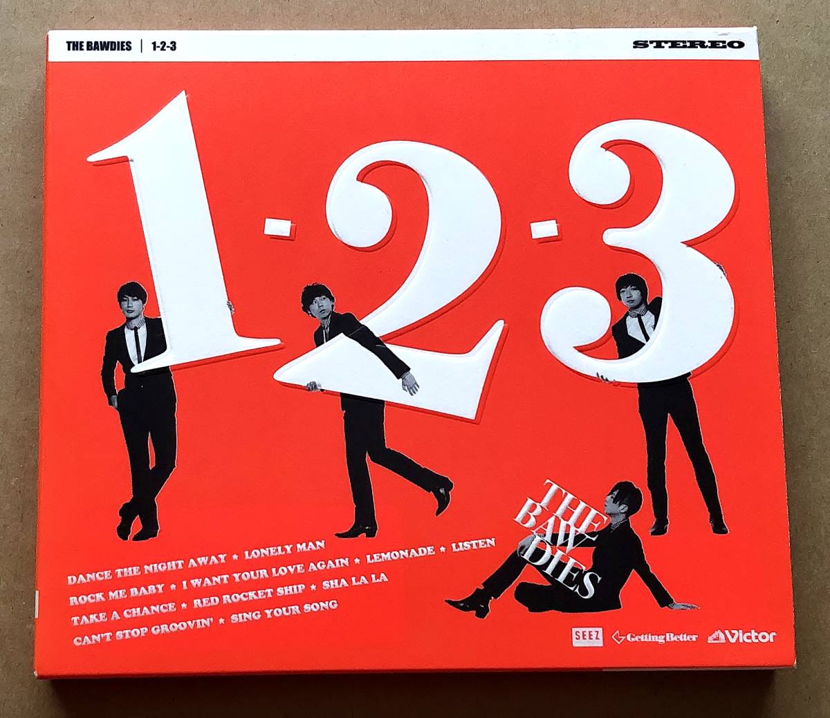 [CD+DVD] THE BAWDIES / 1-2-3(初回限定盤)_画像1