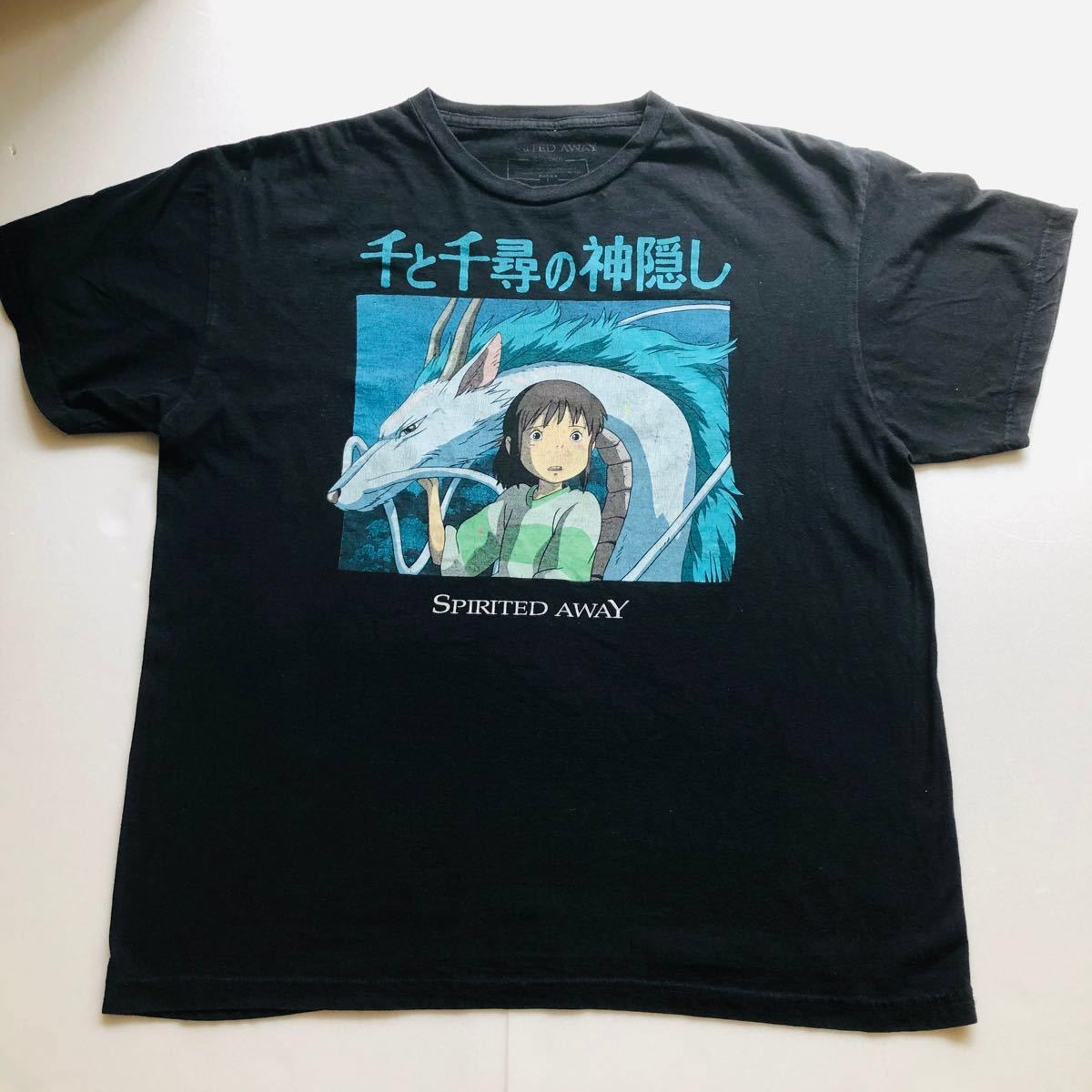 新品タグ付き公式ジブリハウルの動く城逆輸入 Tシャツ 半袖 USA規格-