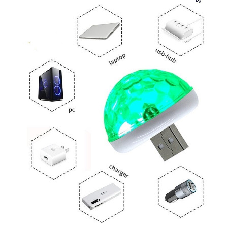 NEWマルチカラーUSB LED車内照明キット　雰囲気ライトネオン　カラフルランプ　カーアクセサリーライト　ｋ-573_画像4