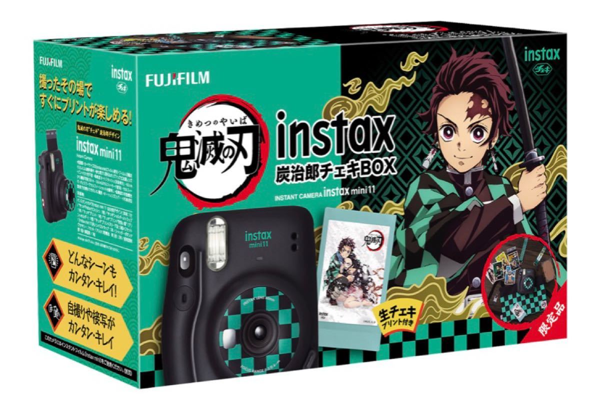 新品未使用 鬼滅の刃 限定 コラボ FUJIFILM チェキ instax mini  インスタントカメラ 