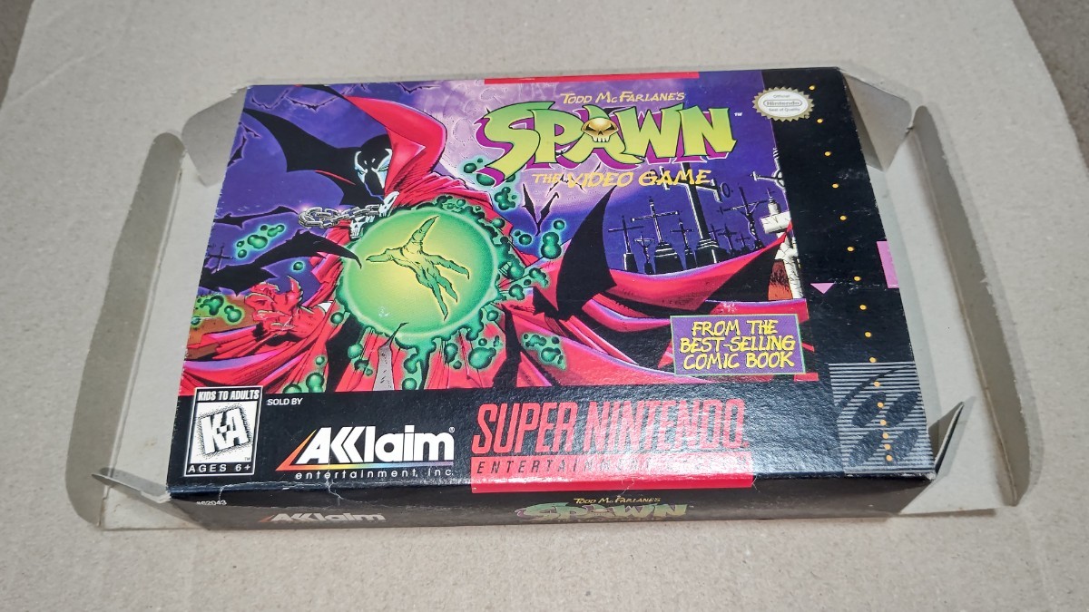 SPAWN THE VIDEO Game （スポーンビデオゲーム）（完備品）