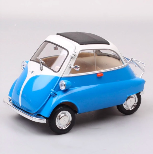 ◆新品送料無料◆　1:18 ミニカー フィギュア Isetta 250 キッズ Welly Microcar おもちゃ ギフト ミニチュア 男の子_画像1