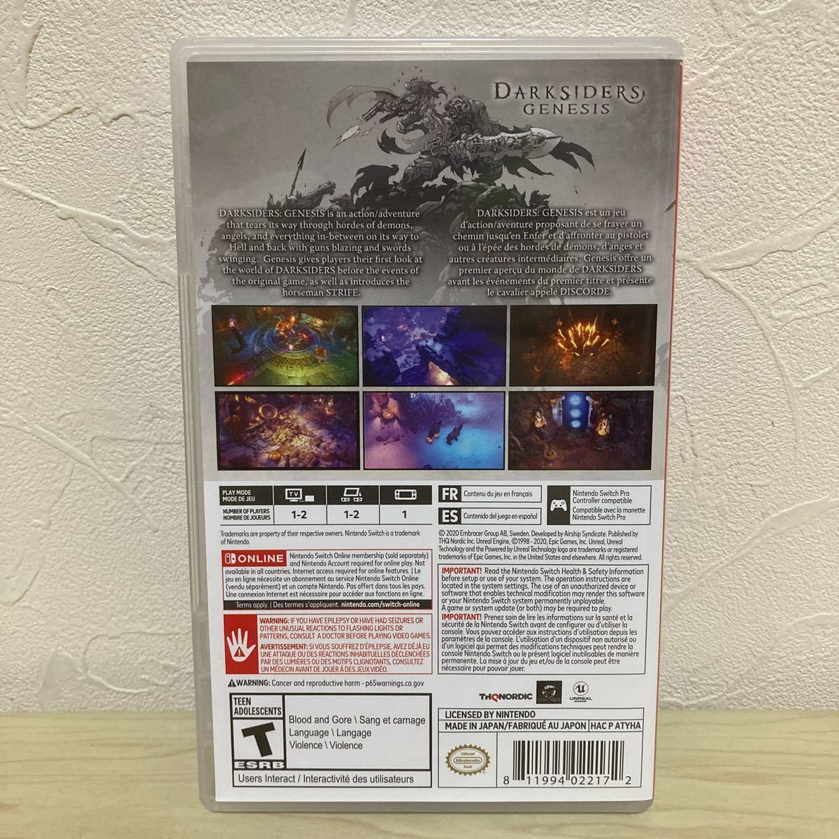 ニンテンドースイッチ Darksiders: Genesis (輸入版:北米) Switch ダークサイダーズ　ジェネシス