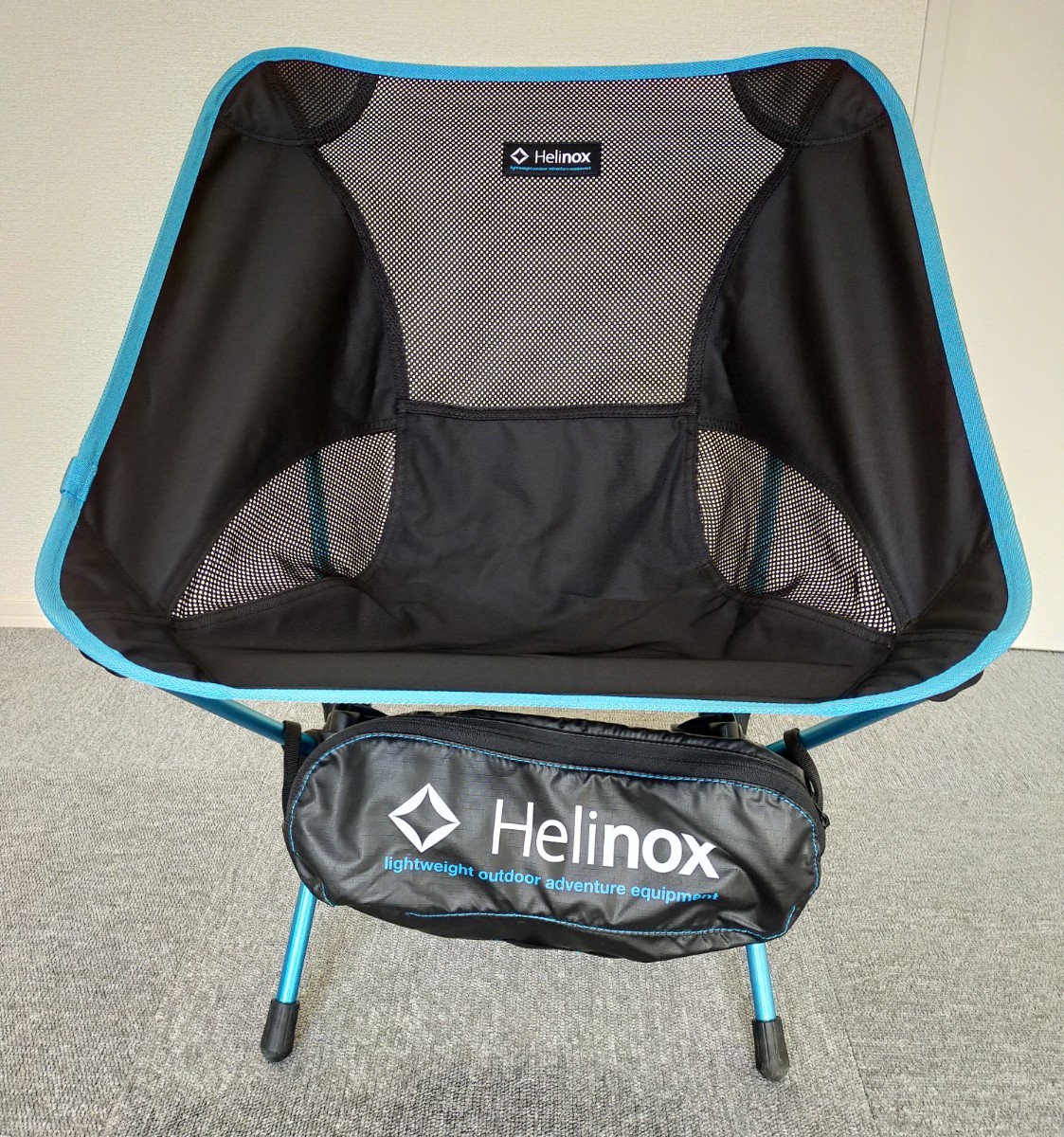 Helinox 　ヘリノックス　チェアワン　ブラック　（中古）30Anniversary　※お値下げ不可