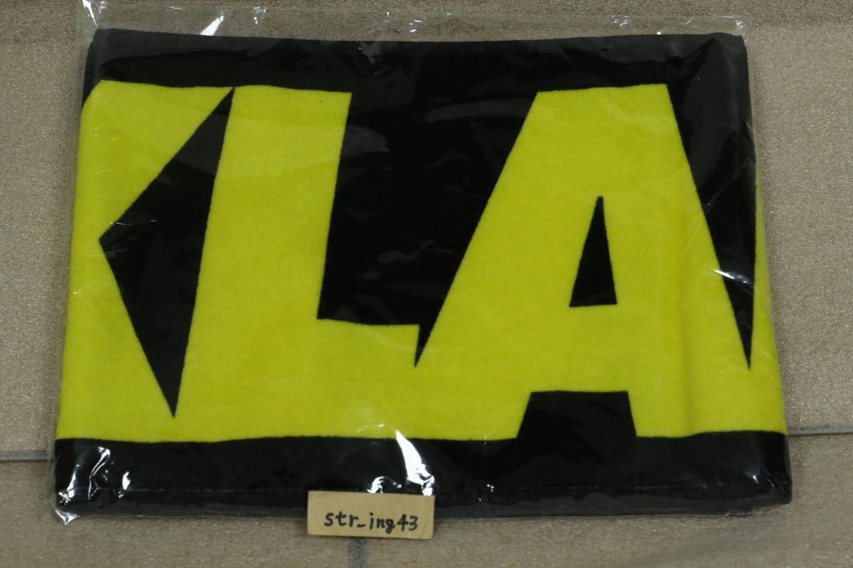 未使用 XLARGE タオル 黒×黄色 AIR JAM 2016会場販売 MAN WITH A MISSION マンウィズ MWAM グッズ Hi-STANDARD ハイスタ エクストララージの画像1