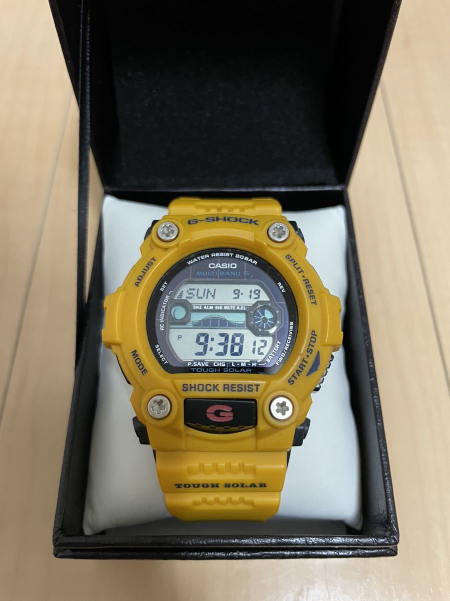 超熱 ヴィンテージカラーズ G-SHOCK GW-7900CD マルチバンド6 イエロー