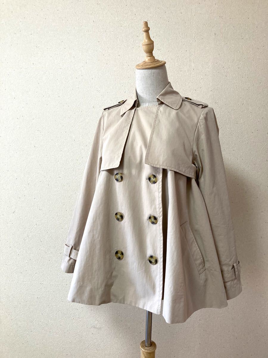 美品 nano・universe ナノユニバース トレンチコート(¥8,200) www