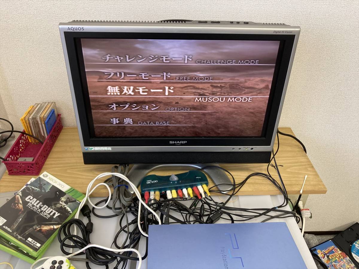 21-PS2-506　動作品　プレイステーション2　三國無双4　セット