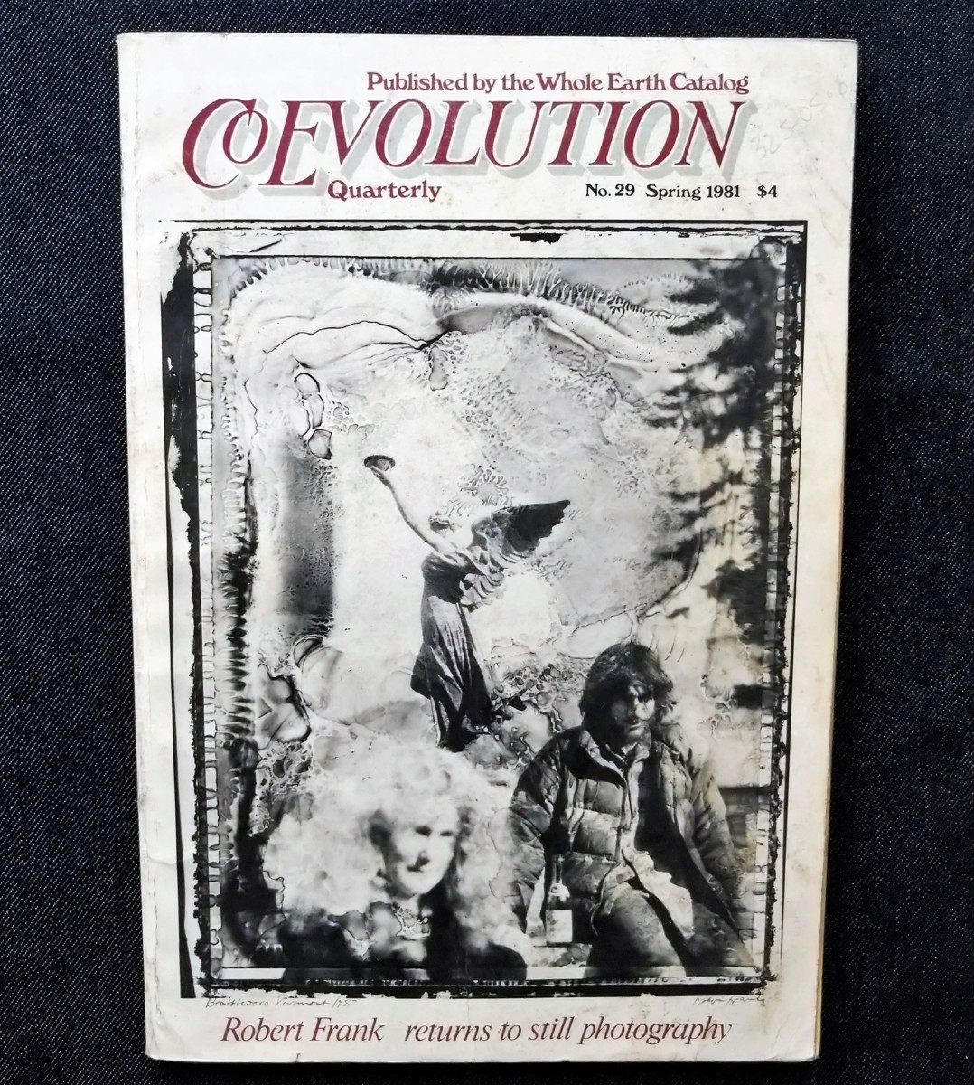 ロバート・フランク 洋書 1981年 Whole Earth Catalog 続編 CoEvolution Quarterly ロバート・クラム Stewart Brand 全地球カタログ_画像1