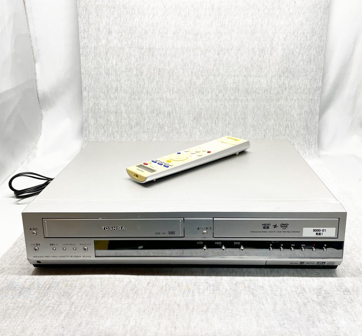 東芝 RD-XV33 VTR一体型HDD&DVDレコーダー 正規 sandorobotics.com