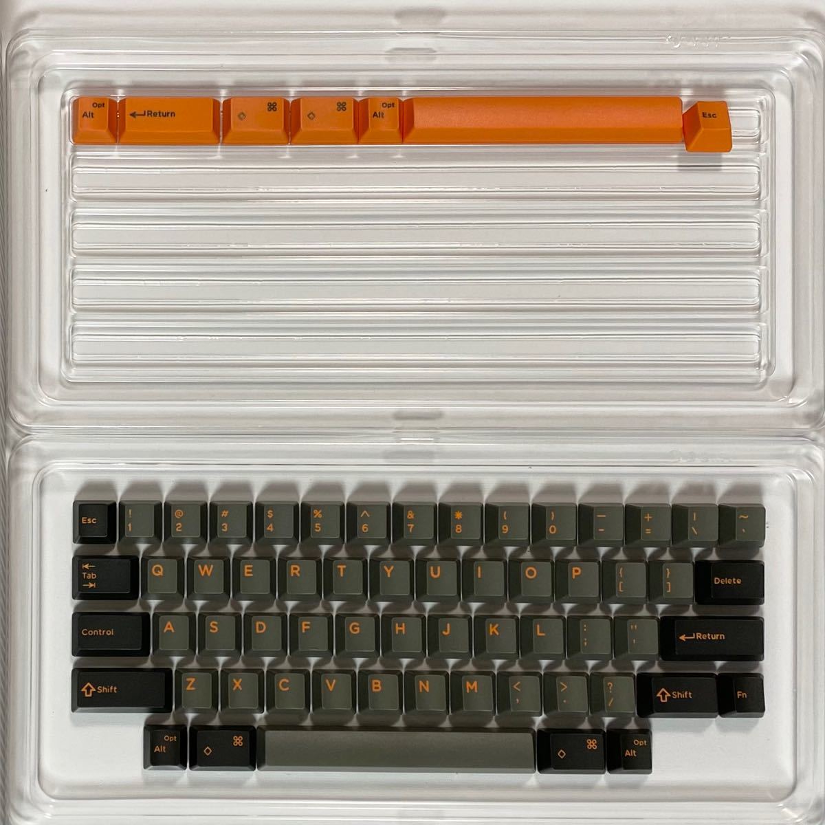 HHKB キーキャップ オレンジ キートップ Domikey 箱 トレイなし HHKB キーキャップ オレンジ キートップ Domikey 箱 トレイなし