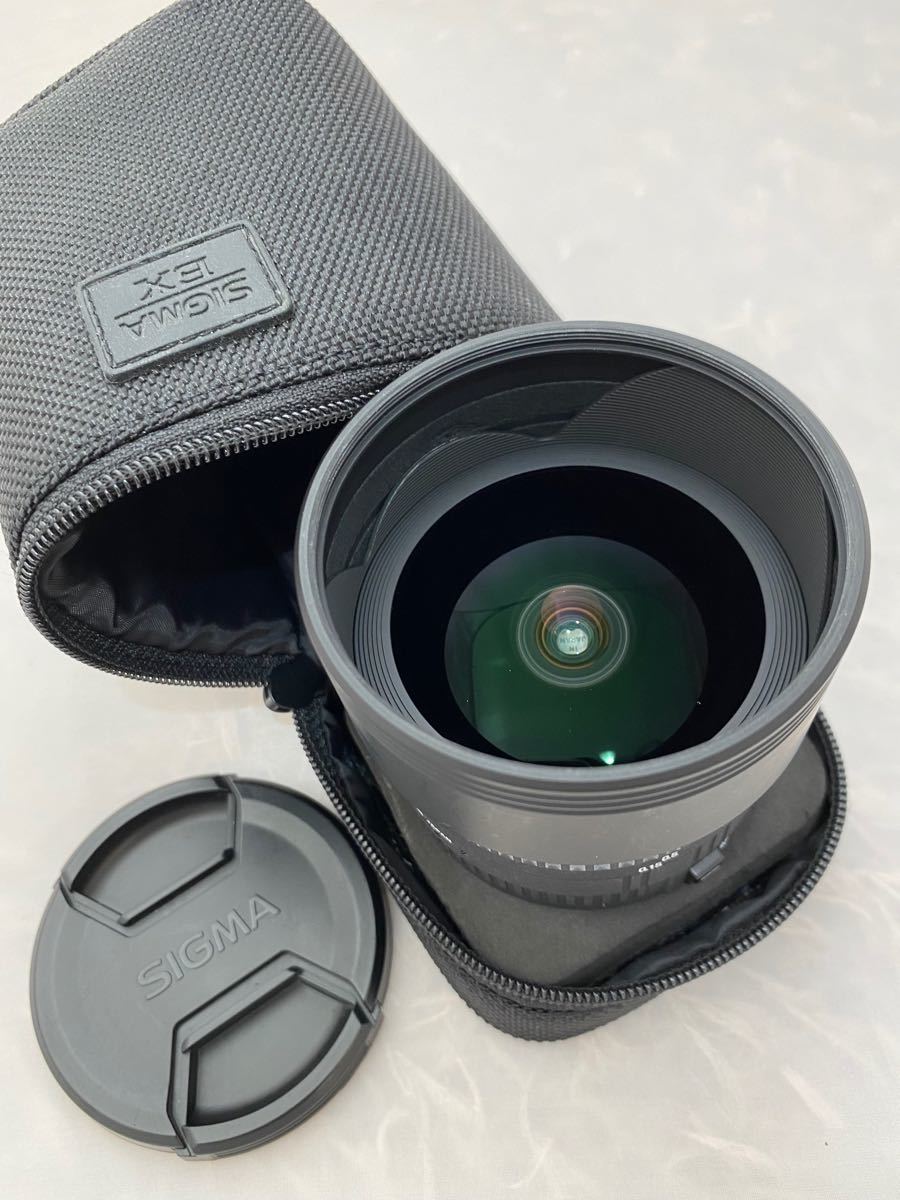 美品】シグマ 15mm F2.8 EX DG DIAGONAL FISHEYE キヤノン用 ケース