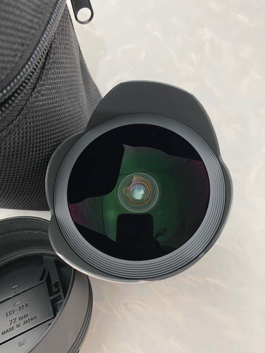 美品】シグマ 15mm F2.8 EX DG DIAGONAL FISHEYE キヤノン用 ケース