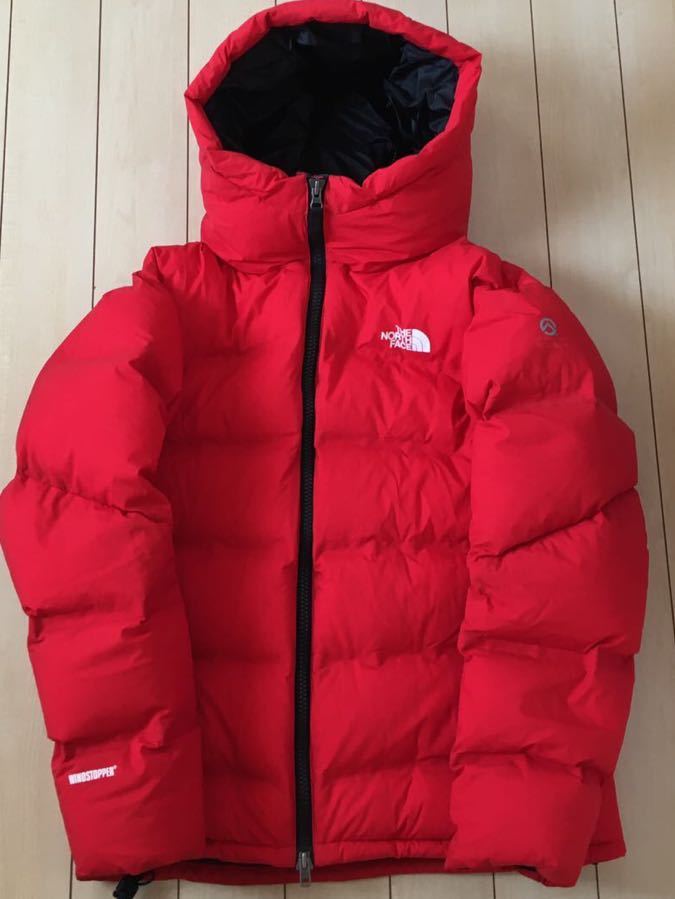 ☆美品ザノースフェイス サミットシリーズ ビレイヤーパーカ希少S ゴールドウィン国内正規品☆ THE NORTH FACEバルトロ レッド