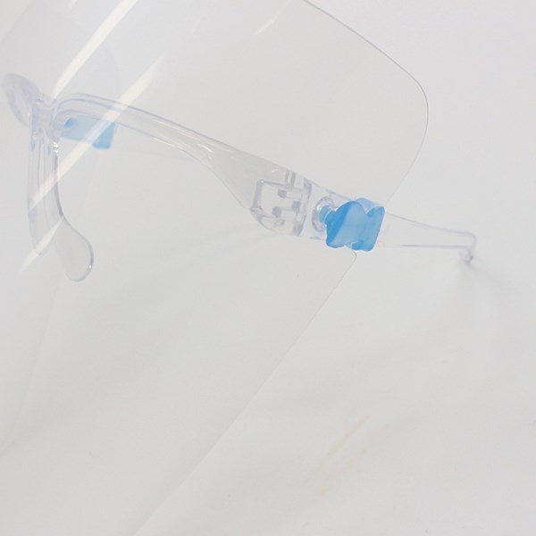 メガネ式フェイスシールド 3個セット HDL20FS185 飛沫防止 花粉対策 防塵 防護 顔面保護 送料無料_画像3