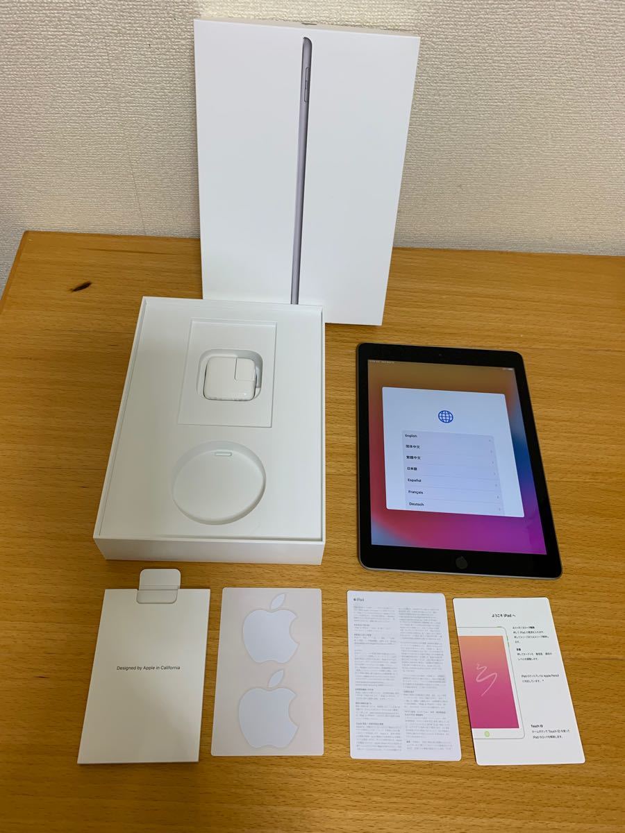  iPad 9.7インチ Wi-Fi モデル 第6世代 MR7J2J/A A1893 128GB スペースグレイ+ 付属品_1