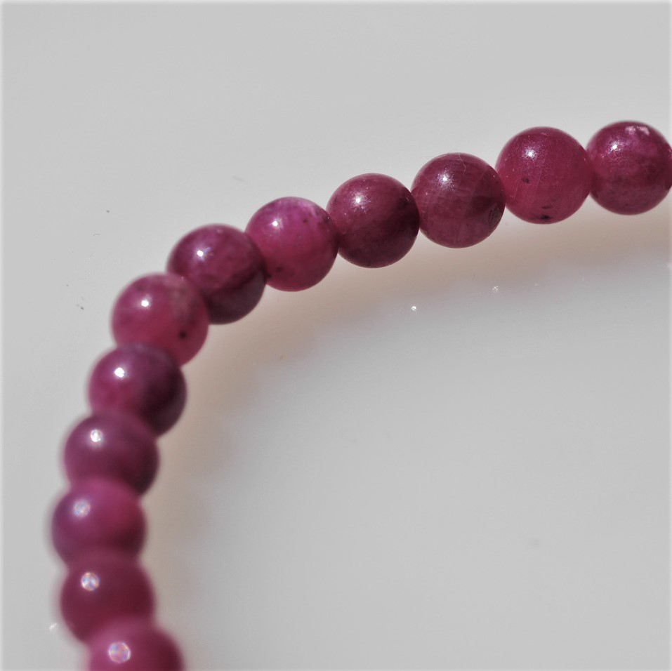 K14 ruby bracele 16cm natural ruby 