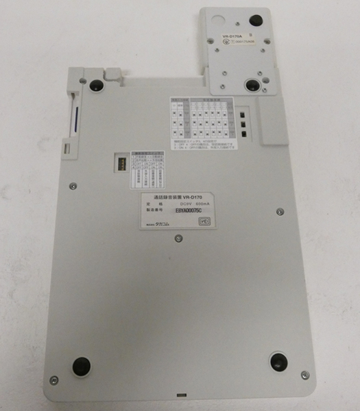 □TAKACOM タカコム 通話録音装置 VR-D170AII(VR-D170) 回線接続 □TAKACOM タカコム 通話録音装置 VR-D170AII(VR-D170) 回線接続