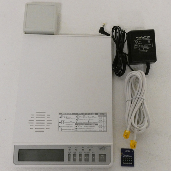 □TAKACOM タカコム 通話録音装置 VR-D170AII(VR-D170) 回線接続 □TAKACOM タカコム 通話録音装置 VR-D170AII(VR-D170) 回線接続