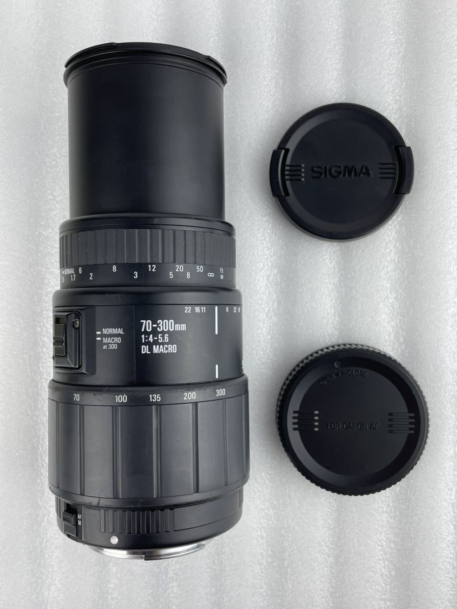 勇602 ジャンク品　カメラレンズ　SIGMA 70-300mm 1:4-5.6 DL MACRO_画像1