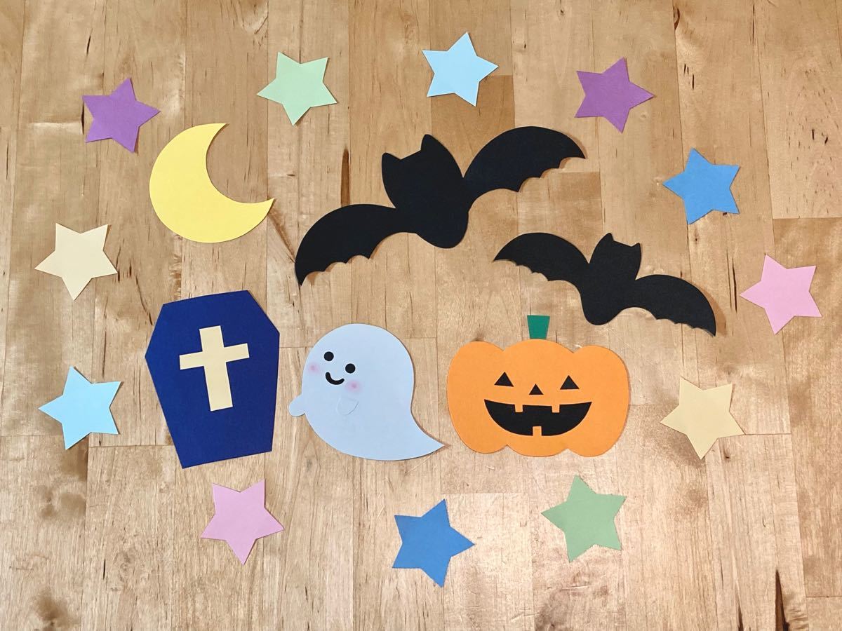Paypayフリマ 壁面飾り ハロウィンおばけたち Paypayフリマ 壁面飾り ハロウィンおばけたち