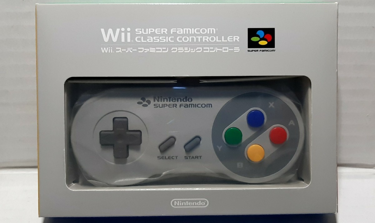 Wii スーパーファミコンクラシックコントローラー