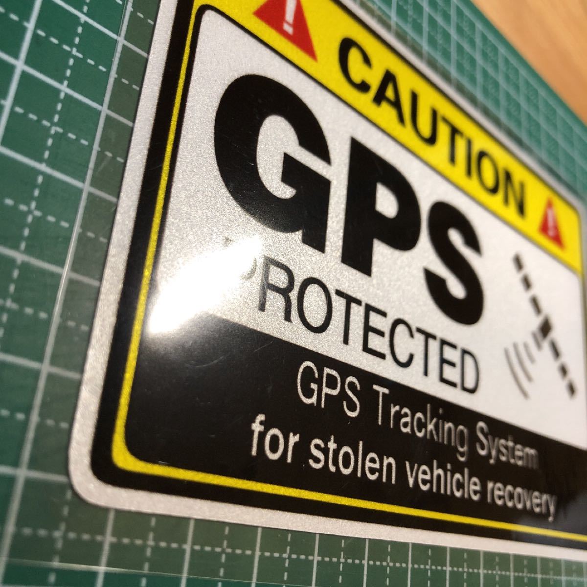 GPSステッカー　盗難防止