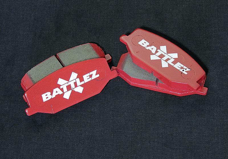 BATTLEZ ブレーキパッド type-MII フロント ジムニー JB33/JB43系 ALL 98.01-18.02用 B831512F ※適合確認_画像1