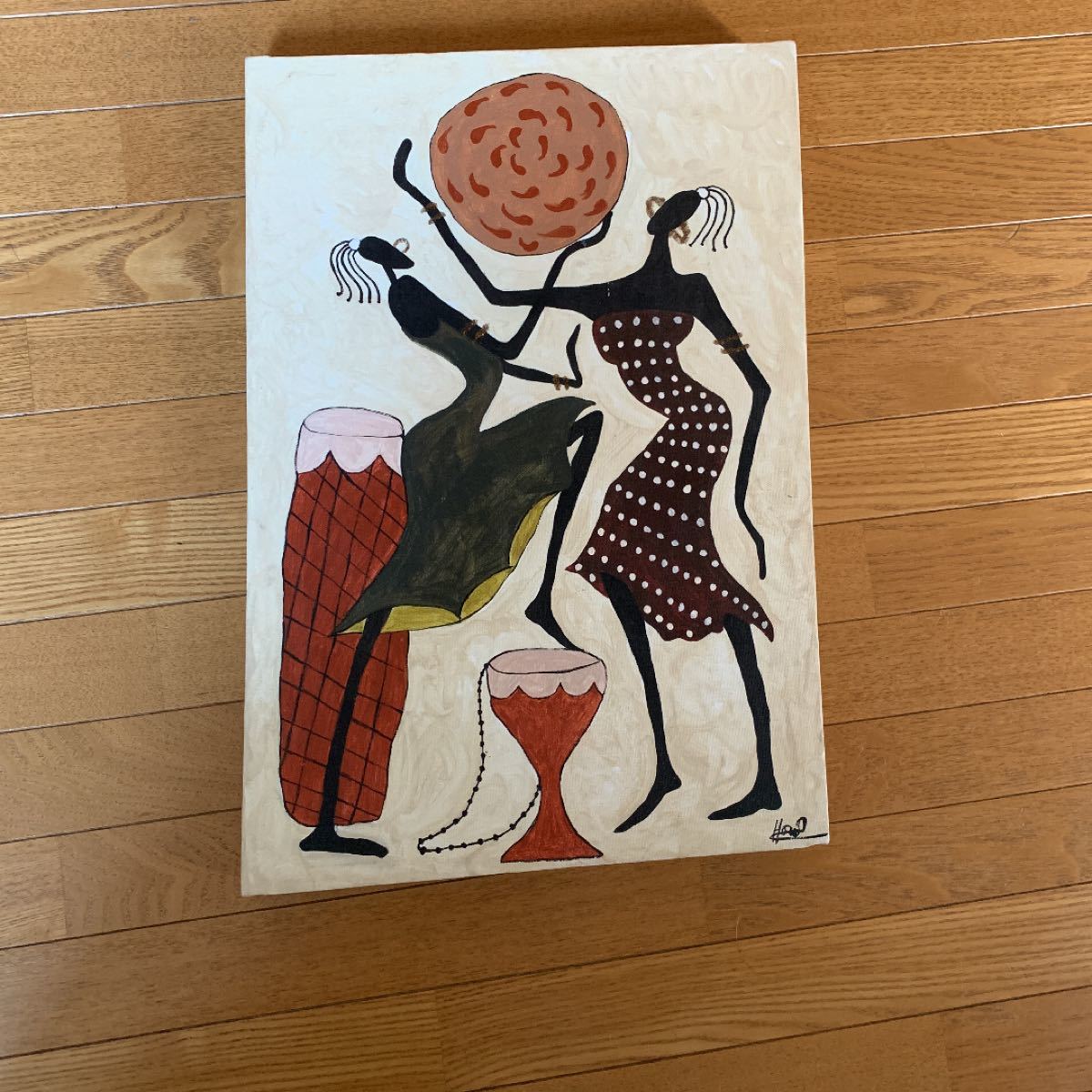 絵画】アフリカンアート www.esole.eu
