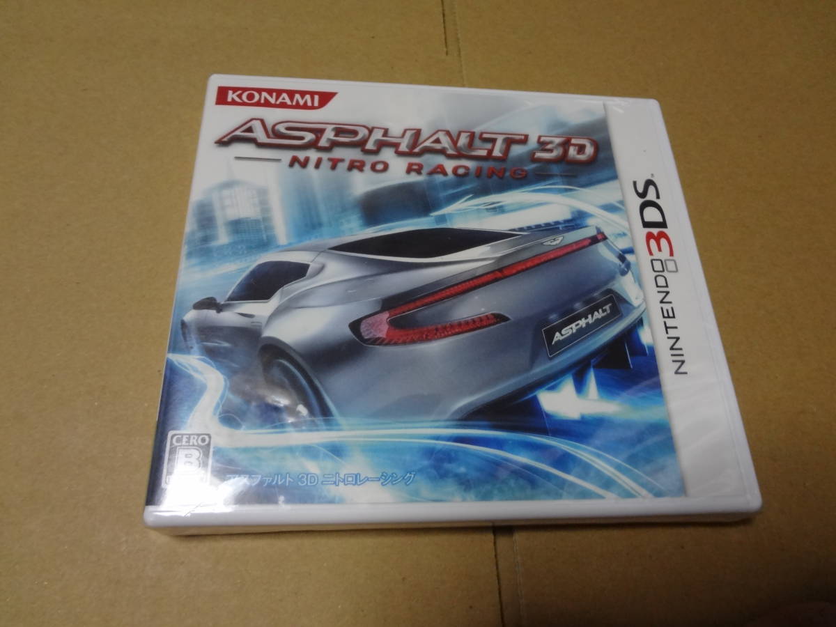  Asphalt 3Dni Toro racing 3DS unopened 