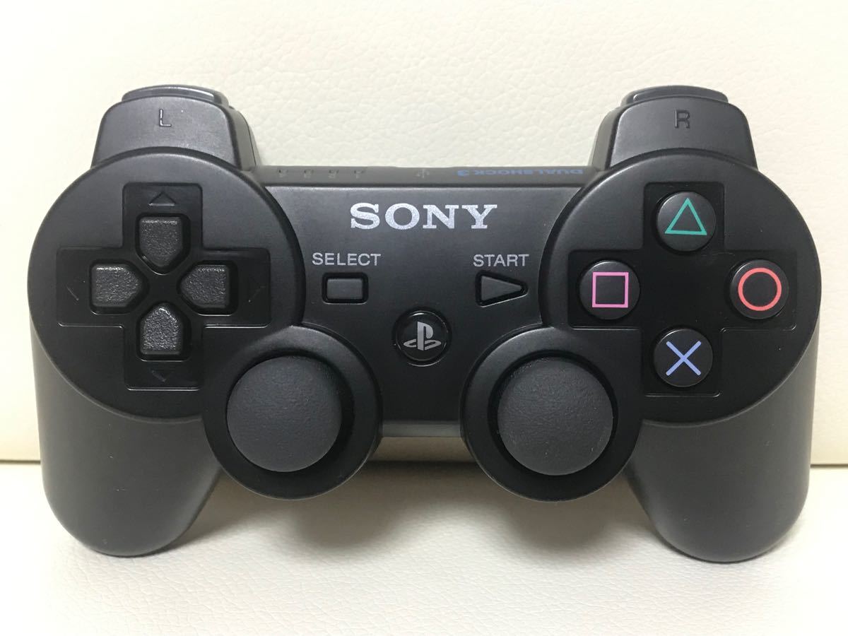 ワイヤレスコントローラー DUALSHOCK3 デュアルショック3 2個セット USBケーブル×2本 SONY純正品 PS3