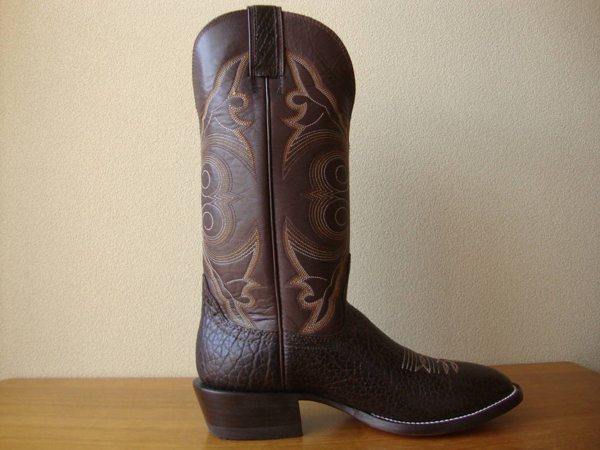 新品 Hondo Boots 本革 レザー ウエスタン ブーツ 8555 9.5D 新品 Hondo Boots 本革 レザー ウエスタン ブーツ 8555 9.5D