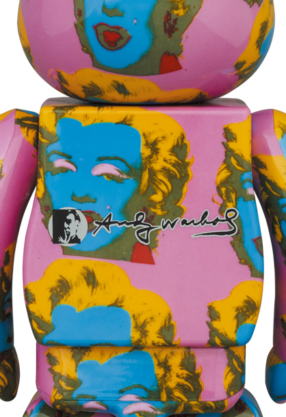 BE@RBRICK「Andy Warhol Marilyn Monroe #2 100％ & 400％」アンディ・ウォーホル マリリン・モンロー ベアブリック メディコムトイ_イメージ