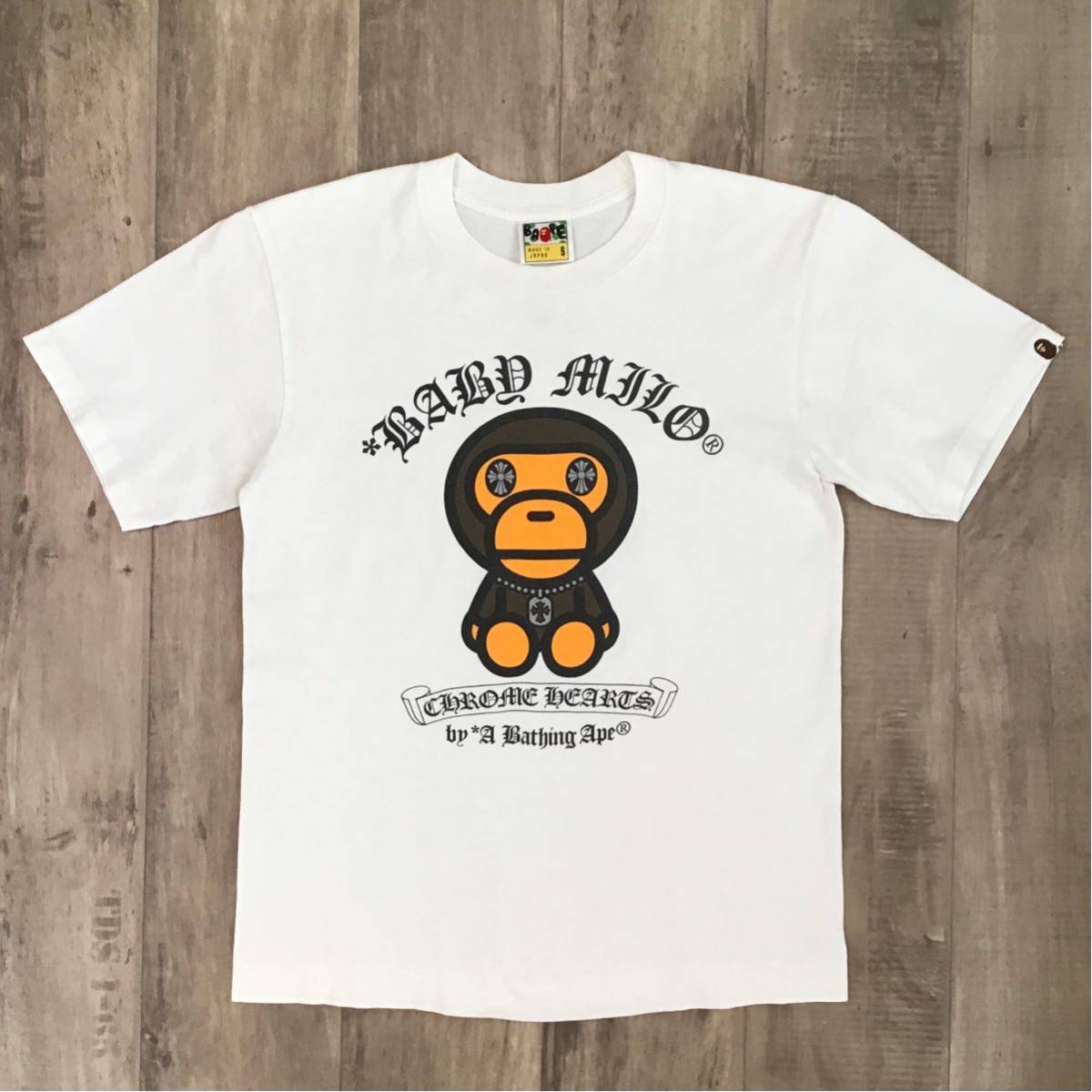 Yahoo!オークション - 激レア クロムハーツ × BAPE Tシャツ S