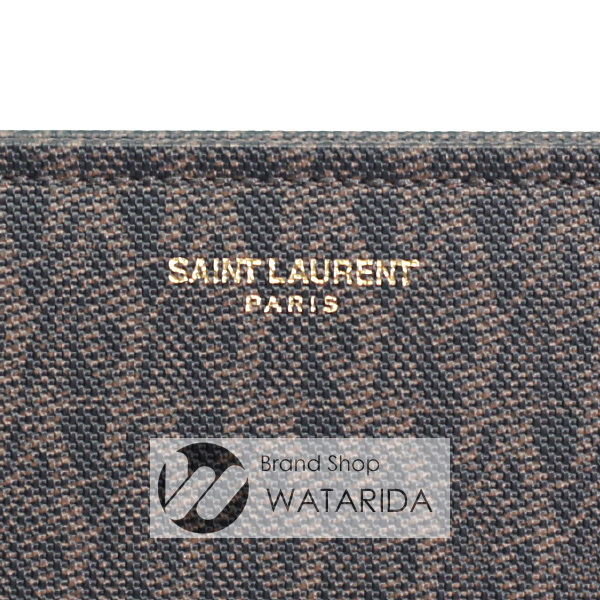 サンローラン SAINTNLAURENT クラシック トワルモノグラム クラッチ