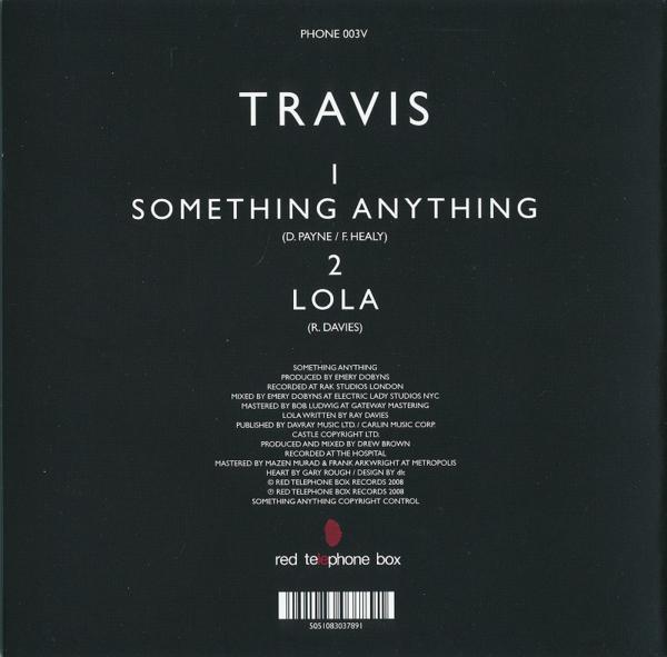 TRAVIS/SOMETHING ANYTHING/EU盤/新品7インチ!! 商品管理番号：00213_画像2