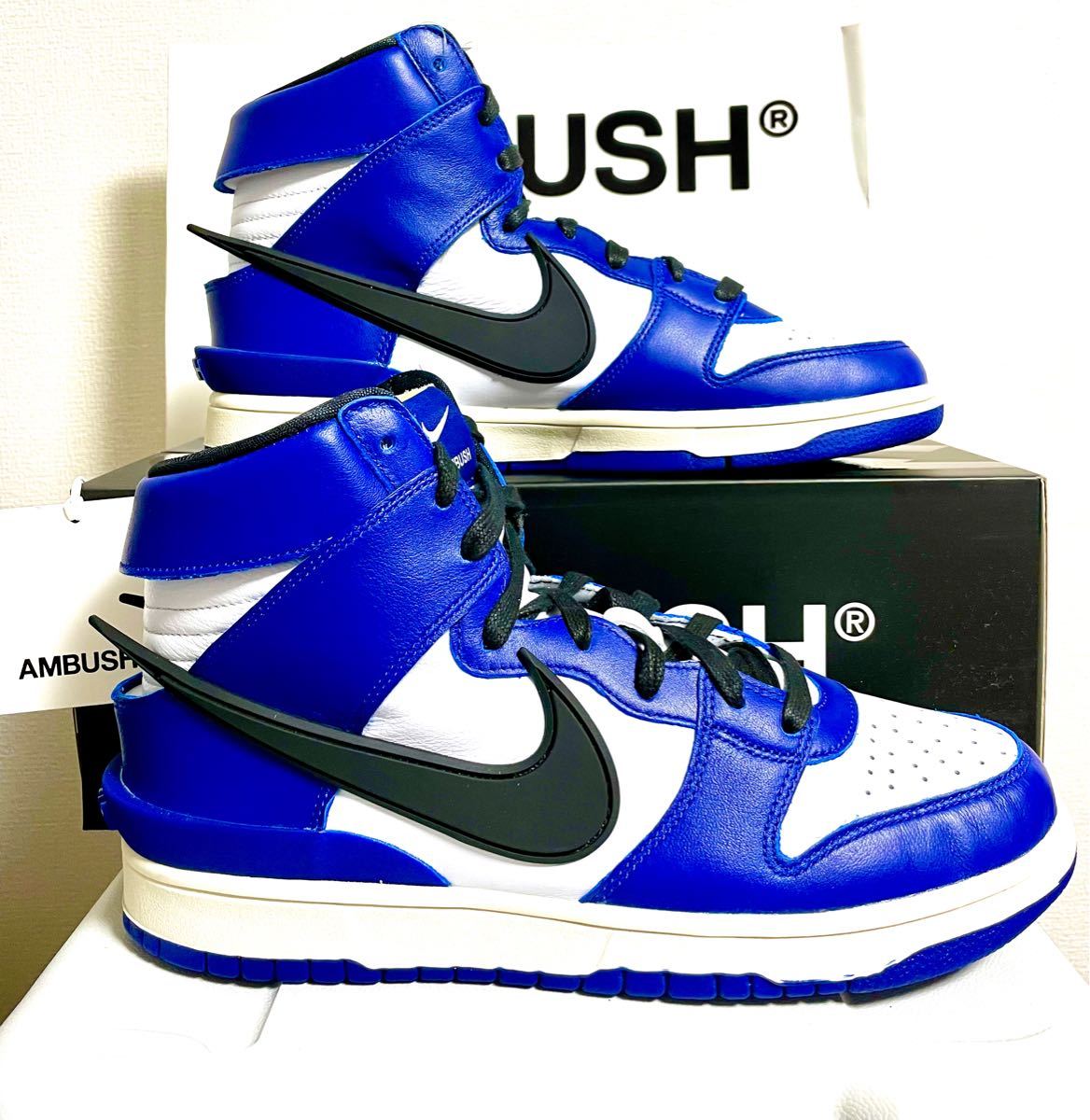 新品未使用】AMBUSH × NIKE DUNK HIGH-