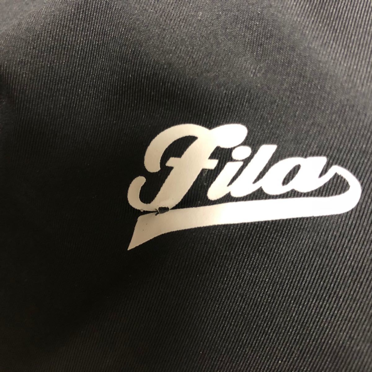 スポーツウェア トップス ラッシュガード fila 速乾 フィラ 着圧 長袖 ランニング インナー クーポン消化 Lサイズ