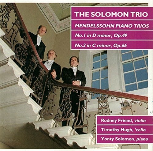 The Solomon TrioのMendelssohnの「ピアノ・トリオNo1&2」(1CD)（中古超美品）