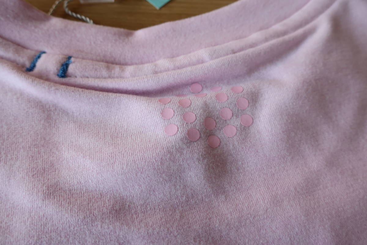 ☆☆プーマ クラウドスパン クルーネック【ピンクレディ M】コブラ特注刺繍 PUMA Cloudspun CrewNeck トレーナー ストレッチ 裏起毛 新品_画像6