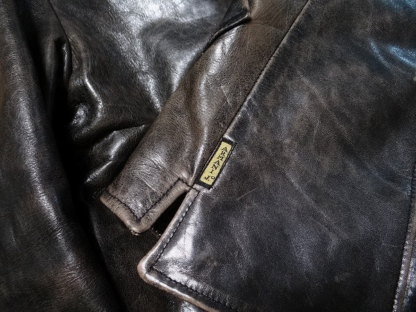 希少 正規品 ルーマニア製 ARMANI JEANS アルマーニジーンズ レザー ジャケット メンズ I 46 US 30 ジョルジオアルマーニ・ジャパン