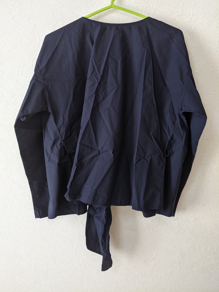 ✨️45R✨️umii908 コットンフランネルブラウス2way ✨️45R✨️umii908 コットンフランネルブラウス2way
