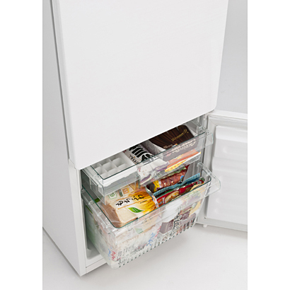新品 未使用 UING ユーイング 冷凍冷蔵庫 UR-F110F(W) ホワイト 右開き 110L 2ドア 一人暮らし_画像2