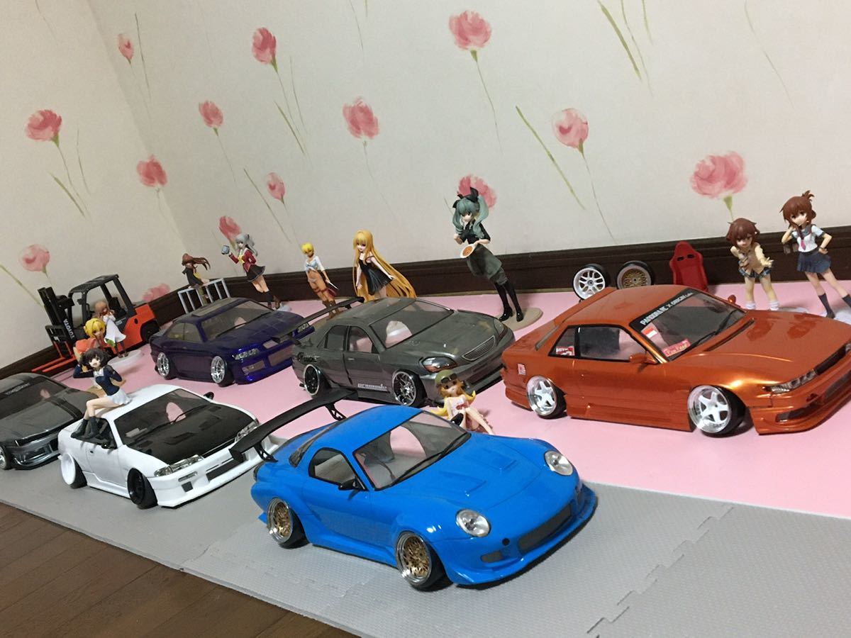 送料無料 1/10 マツダ RX-7 FD3S LED付き ラジコン ボディ 送料無料 1/10 マツダ RX-7 FD3S LED付き ラジコン ボディ
