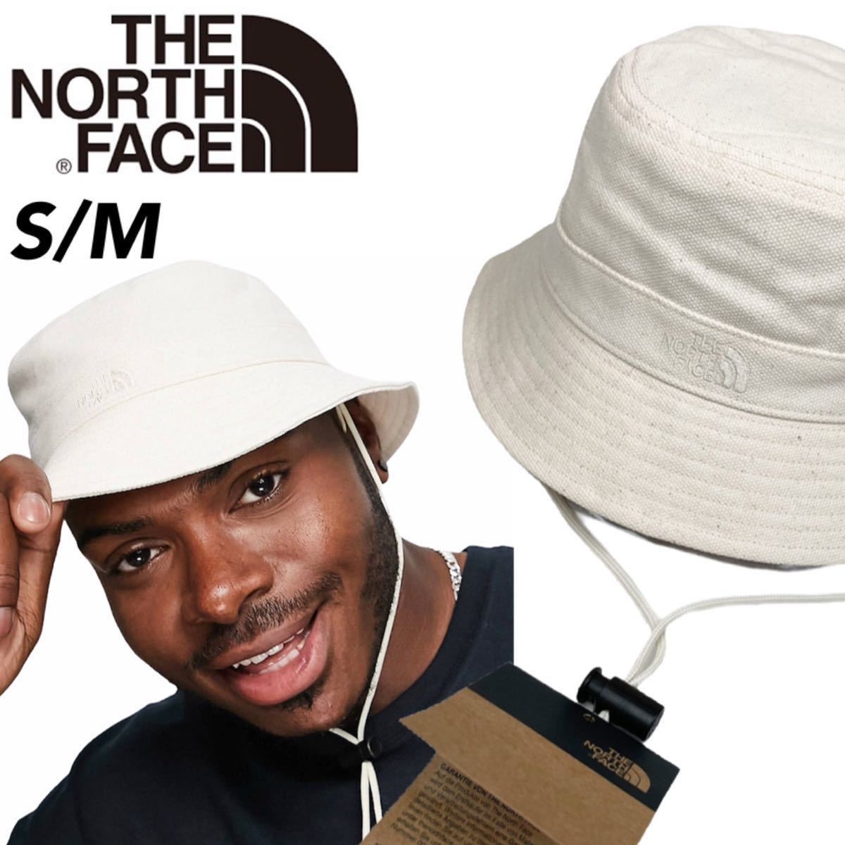 ノースフェイス マウンテン バケット ハット 帽子 NF0A3VWX メンズ レディース アイボリー S/M THE NORTH FACE MOUNTAIN BUCKET HAT 新品