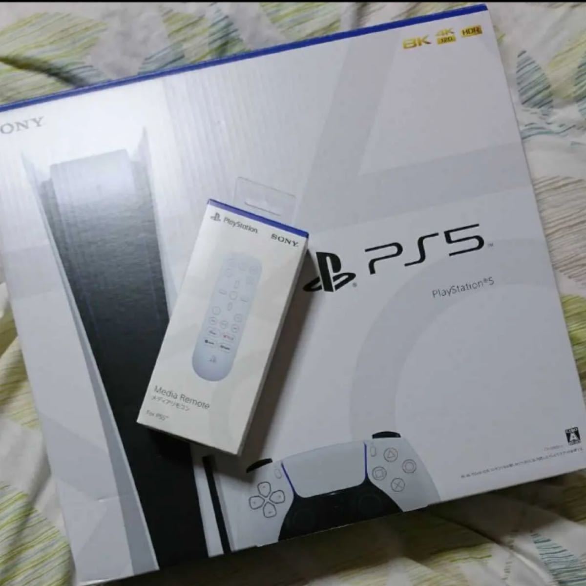 PlayStation5 ディスクドライブ　＋　PS5 専用リモコン　4K  SONY 本体　付属品完備
