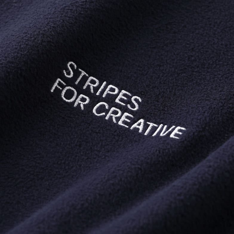 【新品】即決★ S.F.C Stripes For Creative BASIC ★FLEECE Navy フリース ロンT 長袖 seesee 展開店舗限定 XXL ストリート アウトドア