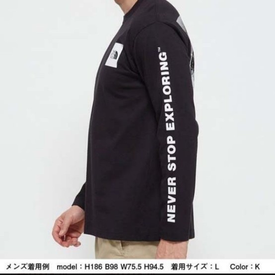 THE NORTH FACE ザ・ノースフェイス ロングスリーブグラフィックT（メンズ）