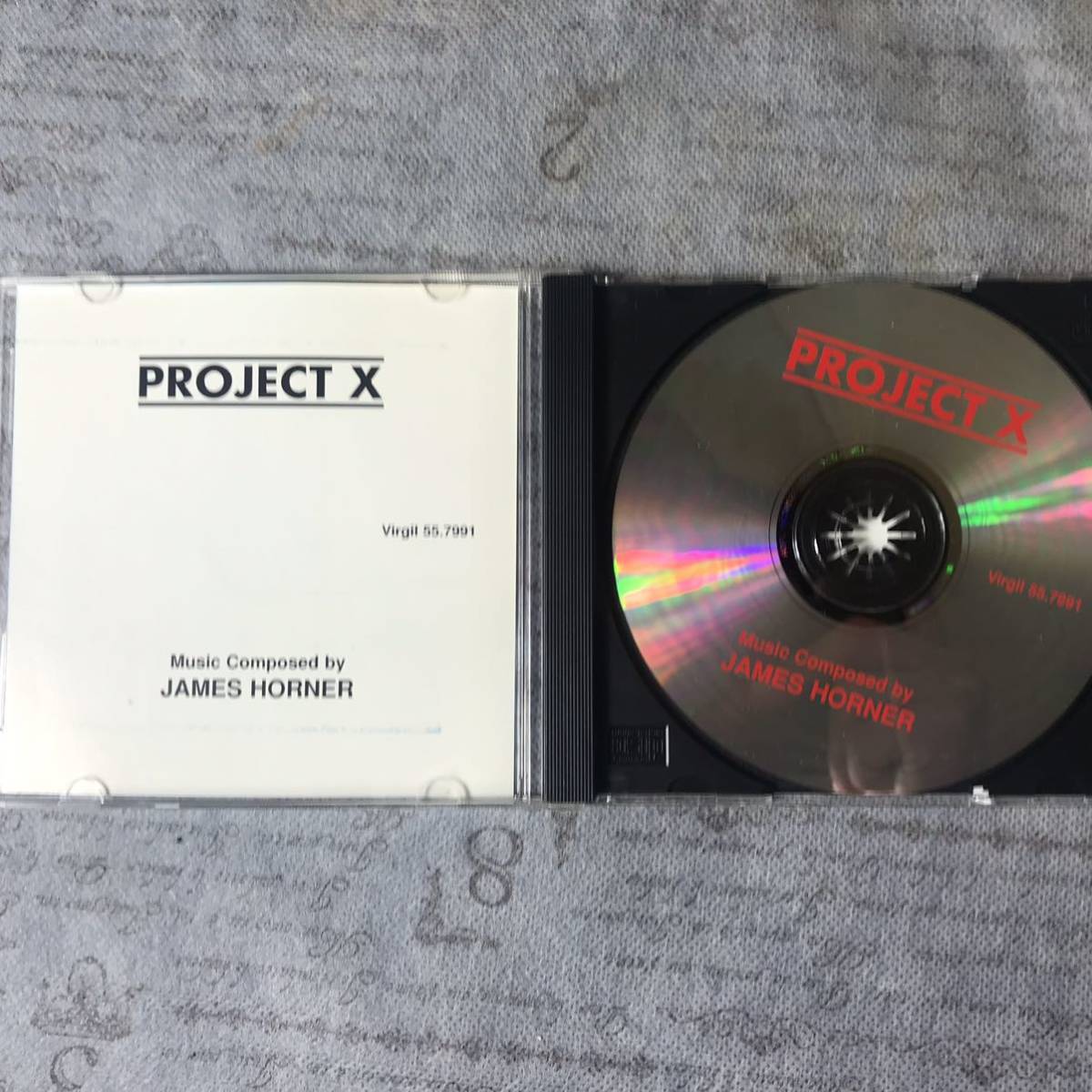 ★PROJECT X MUSIC COMPOSED BY JAMES HORNER hf12bの画像2