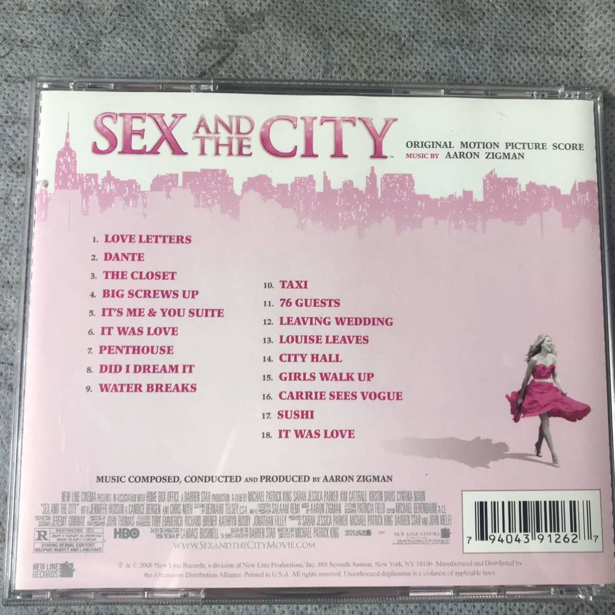 ★SEX AND THE CITY ORIGINAL MOTION PICTURE SCORE hf13c_画像3